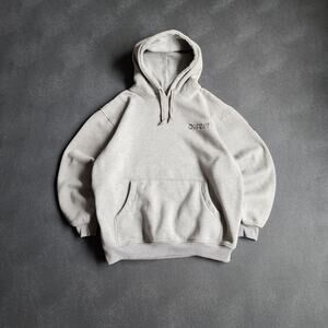 Vintage Southpole Baggy Grey Embroidered Essential Hoodie Large